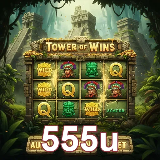 Tela de jogos slots e cassino ao vivo na 555u.